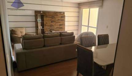 Apartamento para alugar, 75 m² por R$ 3.889,00/mês - Jardim Nova Taboão - Guarulhos/SP