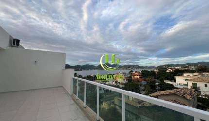 Cobertura com Quartos, 71 m² - venda por R$ 1.100.000 ou aluguel por R$ 3.969/mês - Piratininga - Niterói/RJ