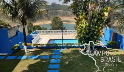 CHÁCARA 4.000M² BEIRA DE REPRESA EM SANTA BRANCA - SP !