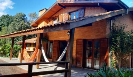 CO00407 - CASA ELEGANTE ESTILO RÚSTICO, MAIRINQUE - SP