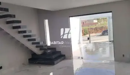 Casa em condomínio fechado com 3 quartos à venda no Severina, Ribeirão das Neves  por R$ 360.000