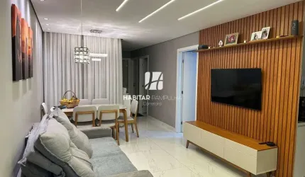 Apartamento com 3 quartos à venda no Vale dos Coqueiros, Santa Luzia  por R$ 400.000