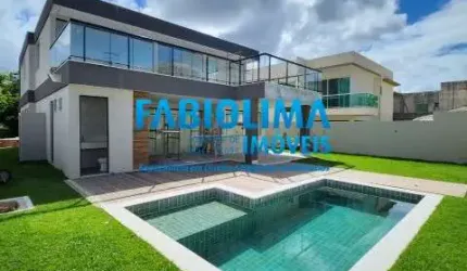 Excelente casa no Alphaville Litoral Norte 1