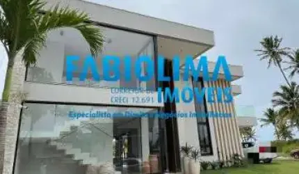 Casa beira frente mar em Guarajuba, Bahia