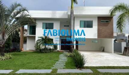 Casa alto padrão, Condomínio Busca Ville, em Busca Vida, Abrantes