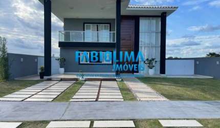 Casa a venda no Alphaville Litoral Norte, Bahia