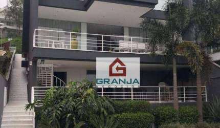 Casa com 4 dormitórios, 700 m² - venda por R$ 3.700.000,00 ou aluguel por R$ 18.000,00/mês - GRANJA VIANA – GOLF VILLAGE - Carapicuíba/SP