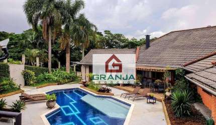 Casa com 5 dormitórios, 850 m² - venda por R$ 3.800.000,00 ou aluguel por R$ 16.000,00/mês - Granja Viana - Carapicuíba/SP
