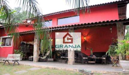 Casa e LOFT ANEXO em meio a muita NATUREZA com 4 dormitórios à venda, 2729 m² por R$ 2.900.000 - Granja Viana - Itapevi/SP