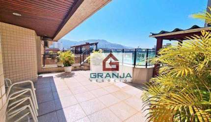 Cobertura com 3 dormitórios à venda, 280 m² por R$ 700.000,00 - Guarujá - Guarujá/SP