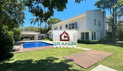 Casa com 4 dormitórios, 541 m² - venda por R$ 3.950.000,00 ou aluguel por R$ 22.100,00/mês - Granja Viana - Jandira/SP
