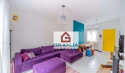 Excelente Casa com 2 Suítes Semi Isolada  à venda, 92 m² por R$ 456.000 - Paisagem Renoir - Cotia/SP