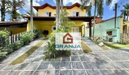 Casa no Cond. São Paulo II com 4 dormitórios à venda, 753 m² por R$ 3.500.000 - São Paulo II - Cotia/SP