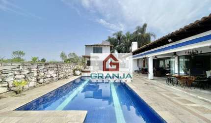 Incrível Imóvel Térreo com 4 dormitórios (2 suítes), piscina, sauna, varanda à venda, 548 m² por R$ 1.980.000 - Jardim Passárgada I - Cotia/SP