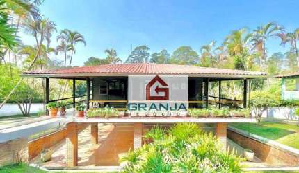 Excelente Imóvel Térreo com 4 dormitórios (2 suítes), avarandada, anexo completo à venda, 464 m² por R$ 2.200.000 - Jardim Colibri - Cotia/SP