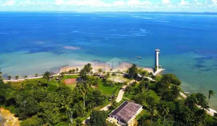 Terreno Exclusivo à Venda na Ilha das Bimbarras – de Frente Mar da Baia de Todos os Santos