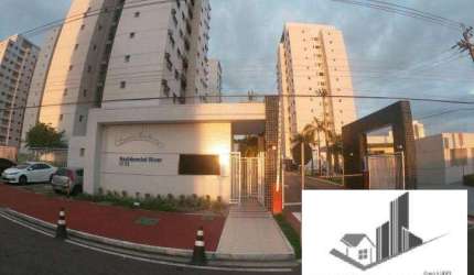 Paradise river , 64m2, semi mobiliado, dom 
Pedro