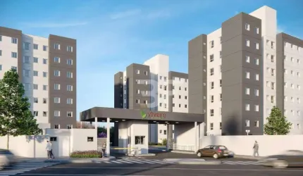 Apartamento à venda, 48 m² por R$ 302.770,62 - Edifício Vívere Residencial - Indaiatuba/SP