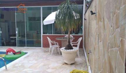Sobrado com 5 dormitórios à venda, 312 m² por R$ 2.000.000,00 - Indaiá - Caraguatatuba/SP