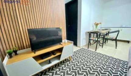 Apartamento com 2 quartos, 55 m² - venda ou locação - Parque Residencial Flamboyant - São José dos Campos/SP