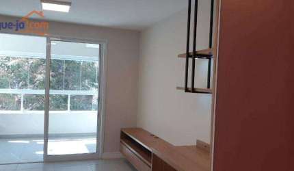 Apartamento com 1 dormitório para alugar, 52 m² por R$ 4.062,00/mês - Jardim Aquarius - São José dos Campos/SP