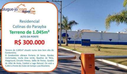 Terreno à venda no Alto da Ponte - São José dos Campos/SP com 1045 m²
