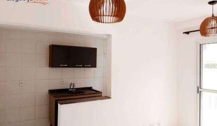 Apartamento à venda no Parque Residencial Flamboyant, em São José dos Campos/SP com 56 m²