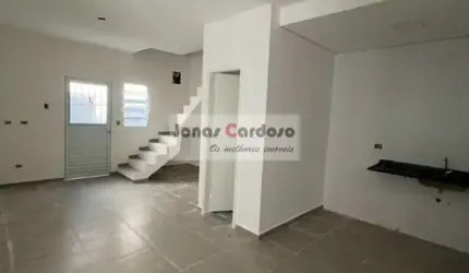 Sobrado independente, Vila São Paulo, 2 quartos, sala e cozinha conceito aberto, aceita financiamento e plano minha casa minha vida. R$: 280 mil.