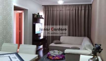 Apartamento à venda na Vila Natal, Mogi das Cruzes-SP: 2 quartos, 2 suítes, 2 salas, 1 banheiro, 1 vaga, 66m². Venha conferir!