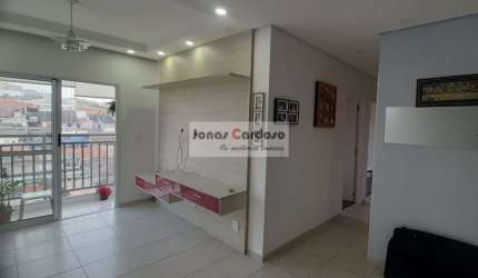 Apartamento à venda em Mogi Moderno, Mogi das Cruzes-SP: 3 quartos, 1 suite, 1 sala, 2 vagas de garagem. Por 583 Mil.