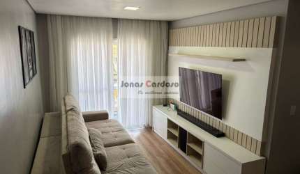 Imperdível Apartamento à Venda em Mogi Moderno, Mogi das Cruzes-SP: 3 Quartos, 1 Suite, 1 Sala, 2 Banheiros, 2 Vagas, 78m². Por 585 mil.