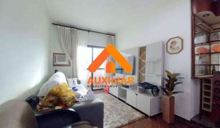 2 dormitórios, dependência, garagem demarcada, Macuco, Santos