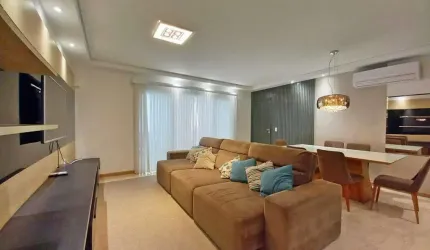 Bossa Nova, 3 dormitórios, mobiliado, decorado, 2 vagas de garagem, Santos