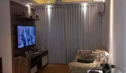 Apartamento com 3 quartos à venda na Estrada do Tindiba, Pechincha, Rio de Janeiro, 70 m2 por R$ 370.000