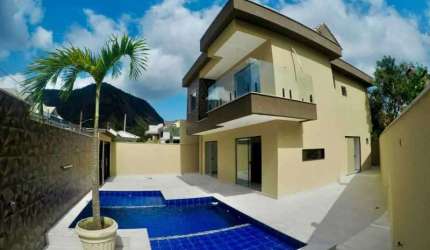 Casa em condomínio fechado com 4 quartos à venda na Rua João Marques Cadengo, Vargem Pequena, Rio de Janeiro, 233 m2 por R$ 1.190.000