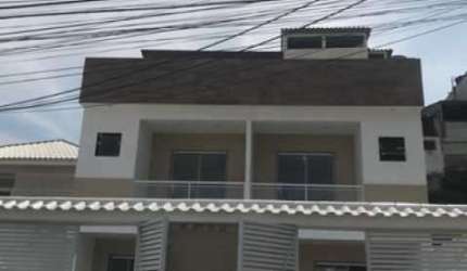 Casa em condomínio fechado com 4 quartos à venda na Estrada do Outeiro Santo, Taquara, Rio de Janeiro, 186 m2 por R$ 525.000