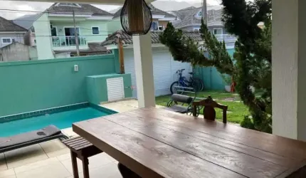 Casa em condomínio fechado com 4 quartos à venda na Rua Salomão Malina, Vargem Pequena, Rio de Janeiro, 180 m2 por R$ 969.900