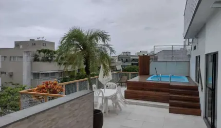 Cobertura com 3 quartos à venda na Avenida Genaro de Carvalho, Recreio dos Bandeirantes, Rio de Janeiro, 172 m2 por R$ 950.000