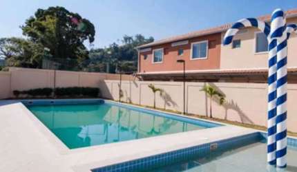Casa em condomínio fechado com 3 quartos à venda na Rua Dumontina, Vargem Pequena, Rio de Janeiro, 83 m2 por R$ 450.000