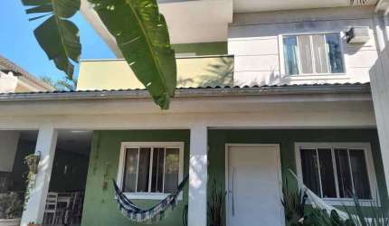 Casa em condomínio fechado com 4 quartos à venda na Estrada da Boca do Mato, Vargem Pequena, Rio de Janeiro, 200 m2 por R$ 750.000