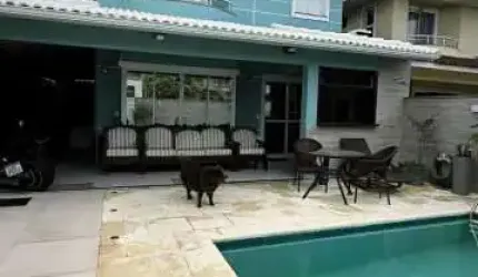 Casa em condomínio fechado com 4 quartos à venda na Rua Salomão Malina, Vargem Pequena, Rio de Janeiro, 180 m2 por R$ 1.200.000
