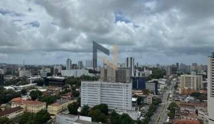 Flat com 2 quartos no coração do Polo médico