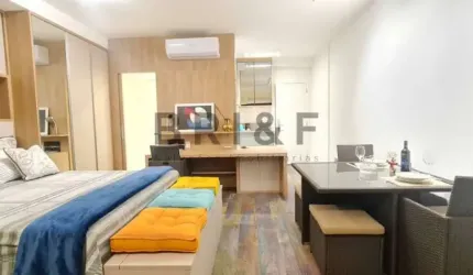 APARTAMENTO PARA LOCAÇÃO NO BROOKLIN - HABITARTE VERDE 41 M², 1 DORM, 1 VAGA - SÃO PAULO
