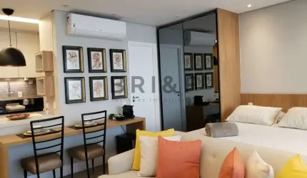 APARTAMENTO PARA LOCAÇÃO E TEMPORADA NO BROOKLIN - HABITARTE VERDE 41 M², 1 DORM, 1 VAGA - SÃO PAULO