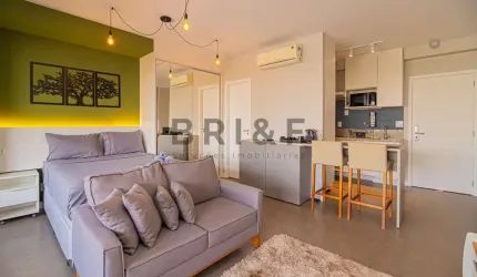 APARTAMENTO PARA LOCAÇÃO E TEMPORADA NO BROOKLIN - HABITARTE VERDE 41 M², 1 DORM, 1 VAGA - SÃO PAULO