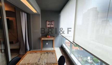 APARTAMENTO PARA LOCAÇÃO NO BROOKLIN - HABITARTE VERDE 41 M², 1 DORM, 1 VAGA MOBILIADO - SÃO PAULO