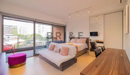 APARTAMENTO PARA LOCAÇÃO NO BROOKLIN - HABITARTE VERDE 41 M², 1 DORM, 1 VAGA MOBILIADO - SÃO PAULO