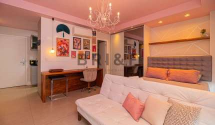 APARTAMENTO PARA LOCAÇÃO HABITARTE 40 M², 1 DORM, 1 VAGA MOBILIADO - BROOKLIN - SÃO PAULO