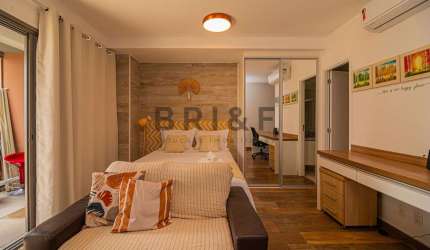 APARTAMENTO PARA LOCAÇÃO NO BROOKLIN - HABITARTE VERDE 43 M², 1 DORM, 1 VAGA MOBILIADO - SÃO PAULO