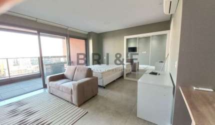 APARTAMENTO PARA LOCAÇÃO NO BROOKLIN - HABITARTE VERDE 43 M², 1 DORM, 1 VAGA MOBILIADO - SÃO PAULO